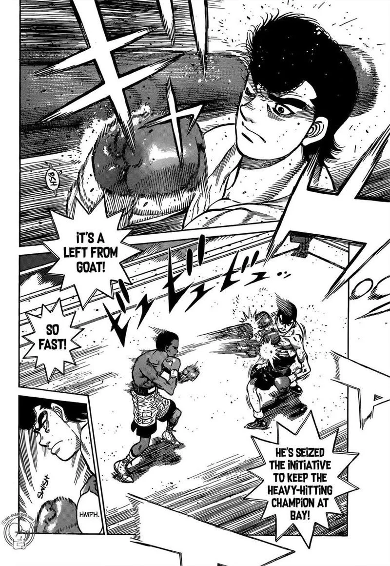 Hajime no Ippo Chapter 1265 page 12