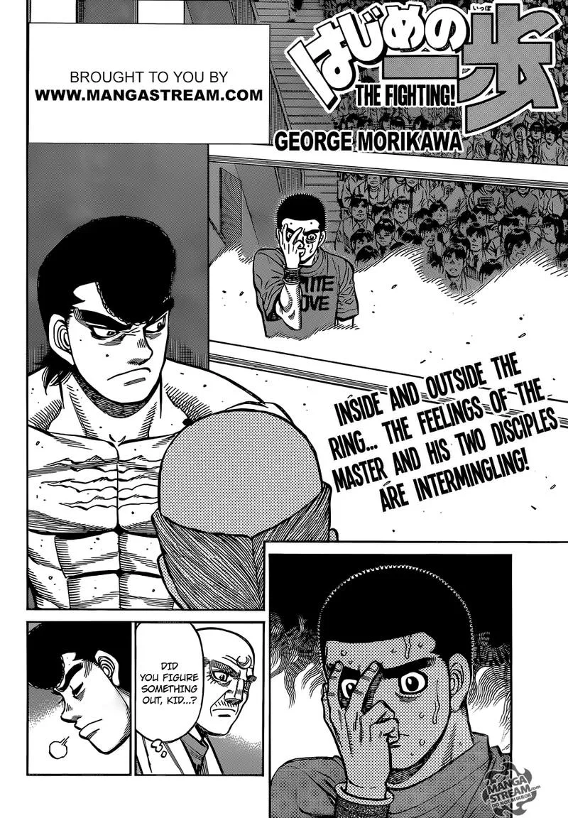 Hajime no Ippo Chapter 1267 page 2