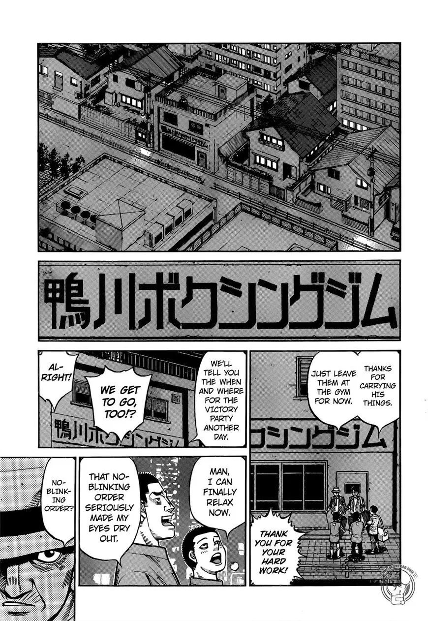 Hajime no Ippo Chapter 1268 page 12