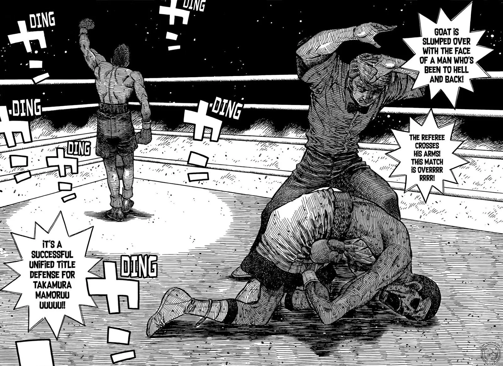 Hajime no Ippo Chapter 1268 page 2