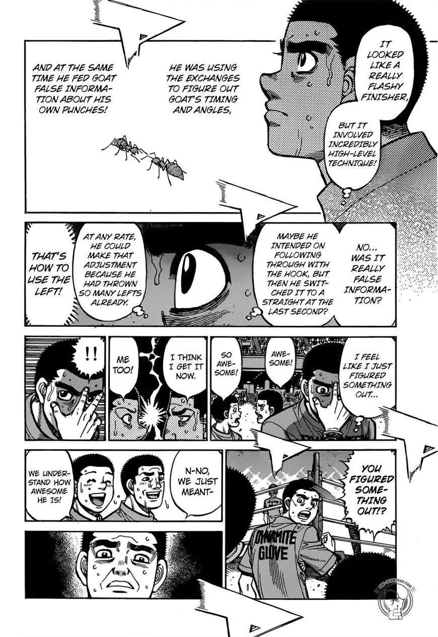 Hajime no Ippo Chapter 1268 page 5