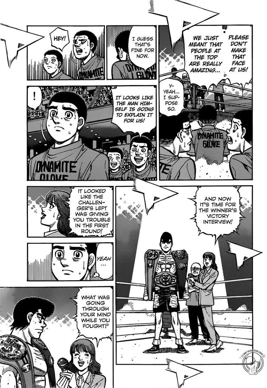Hajime no Ippo Chapter 1268 page 6