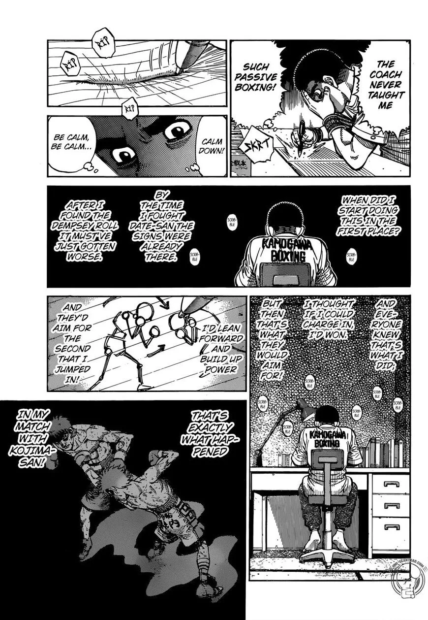 Hajime no Ippo Chapter 1269 page 9