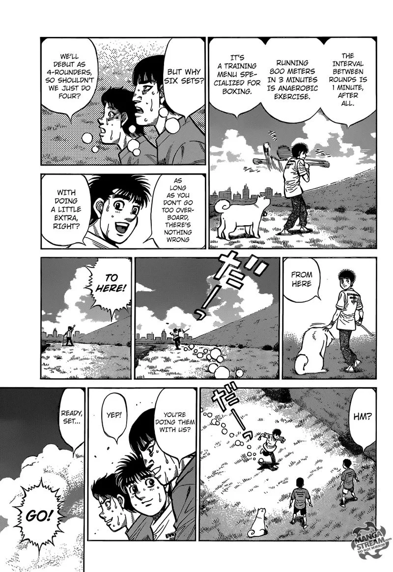 Hajime no Ippo Chapter 1270 page 3