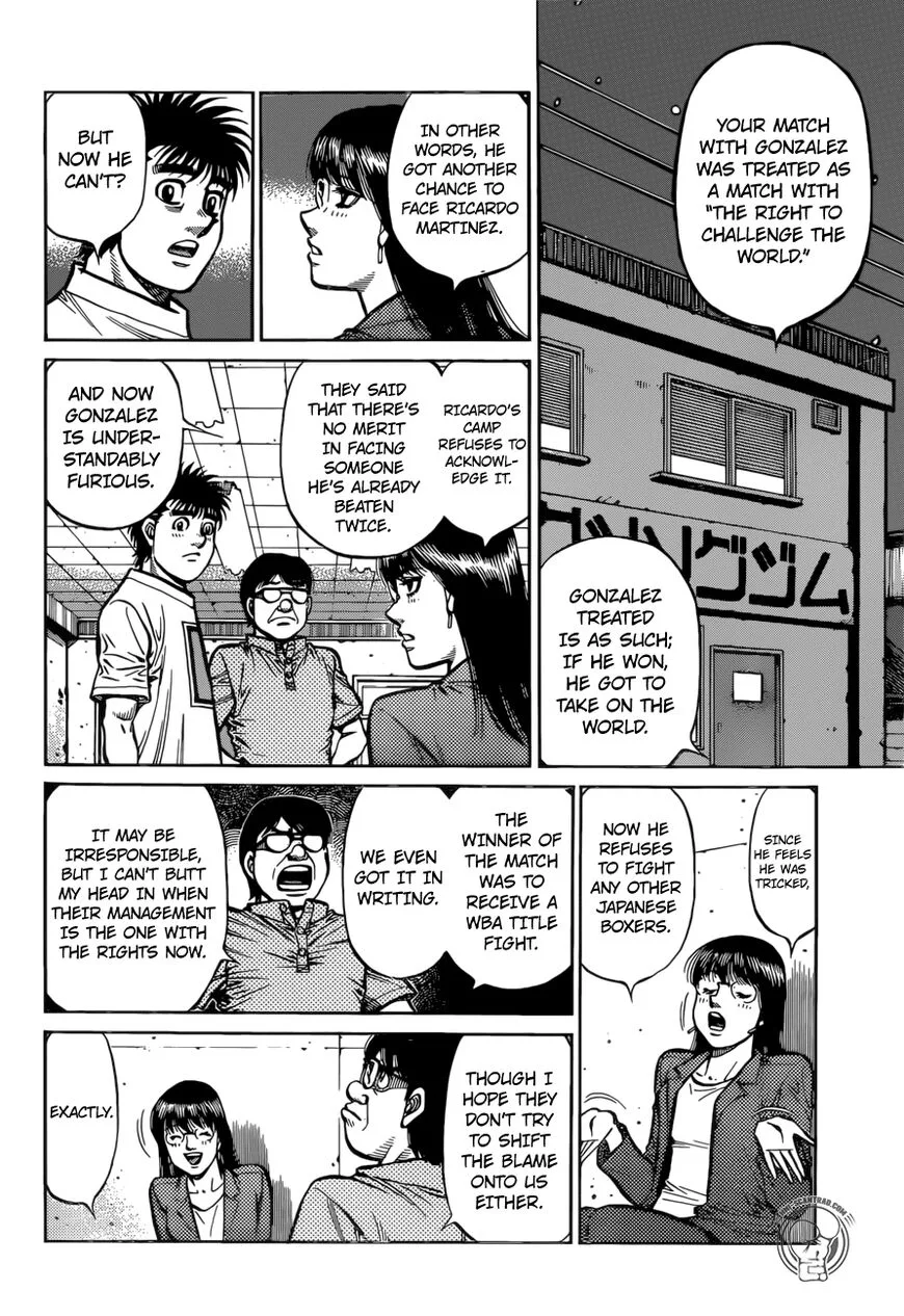 Hajime no Ippo Chapter 1272 page 15