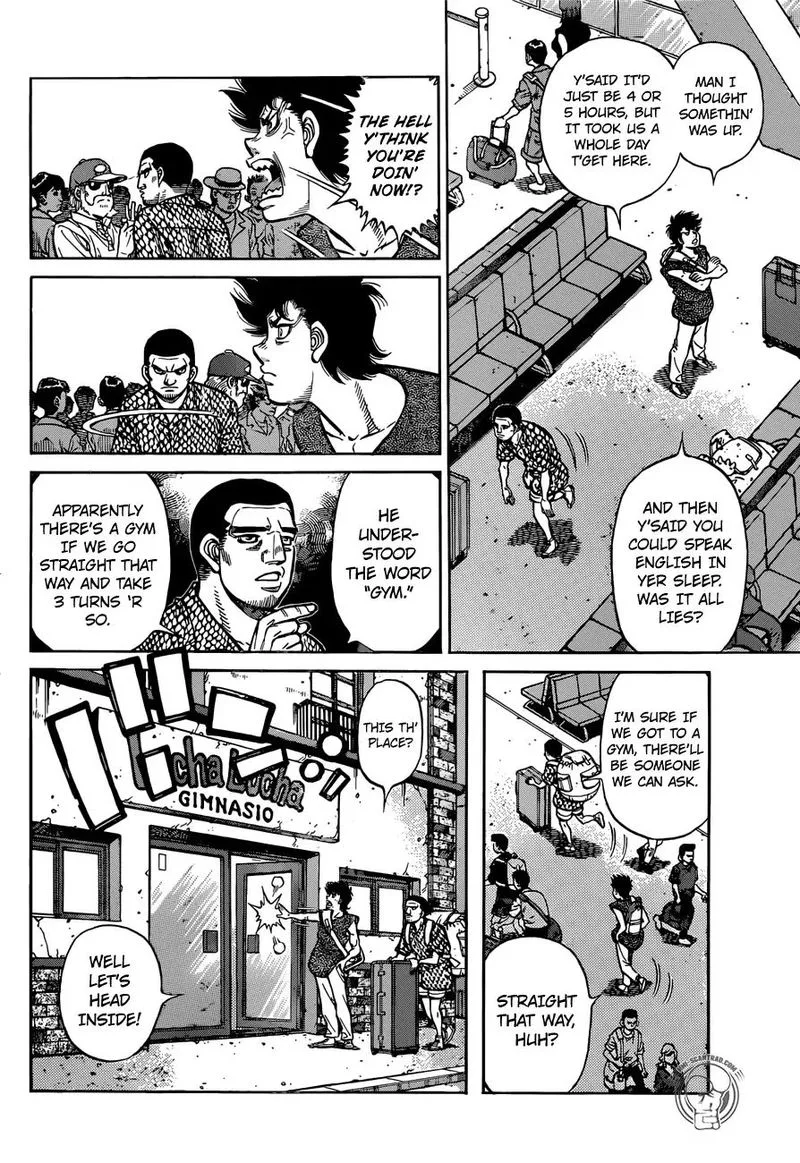 Hajime no Ippo Chapter 1273 page 4