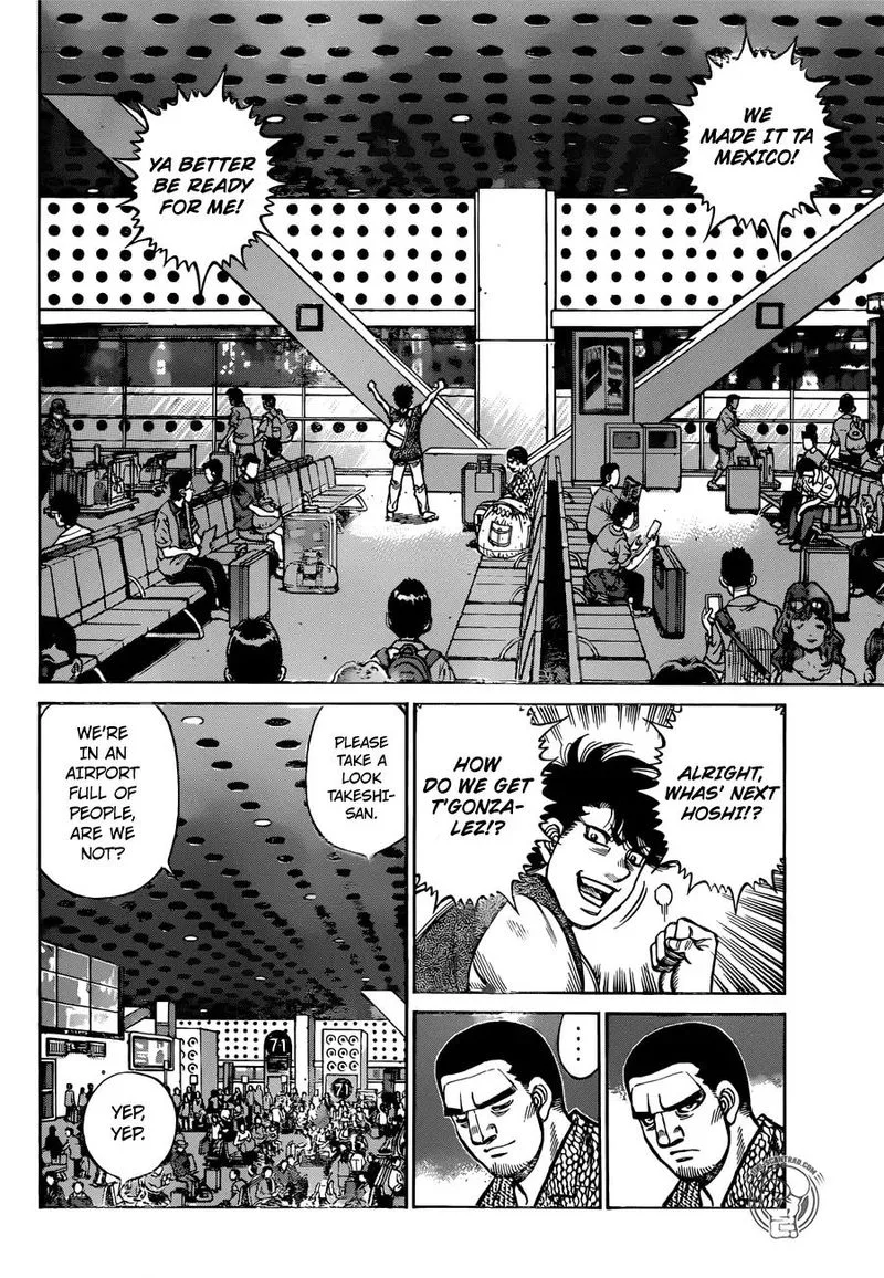 Hajime no Ippo Chapter 1273 page 2