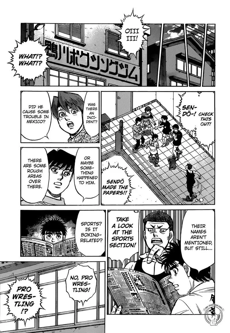 Hajime no Ippo Chapter 1273 page 15