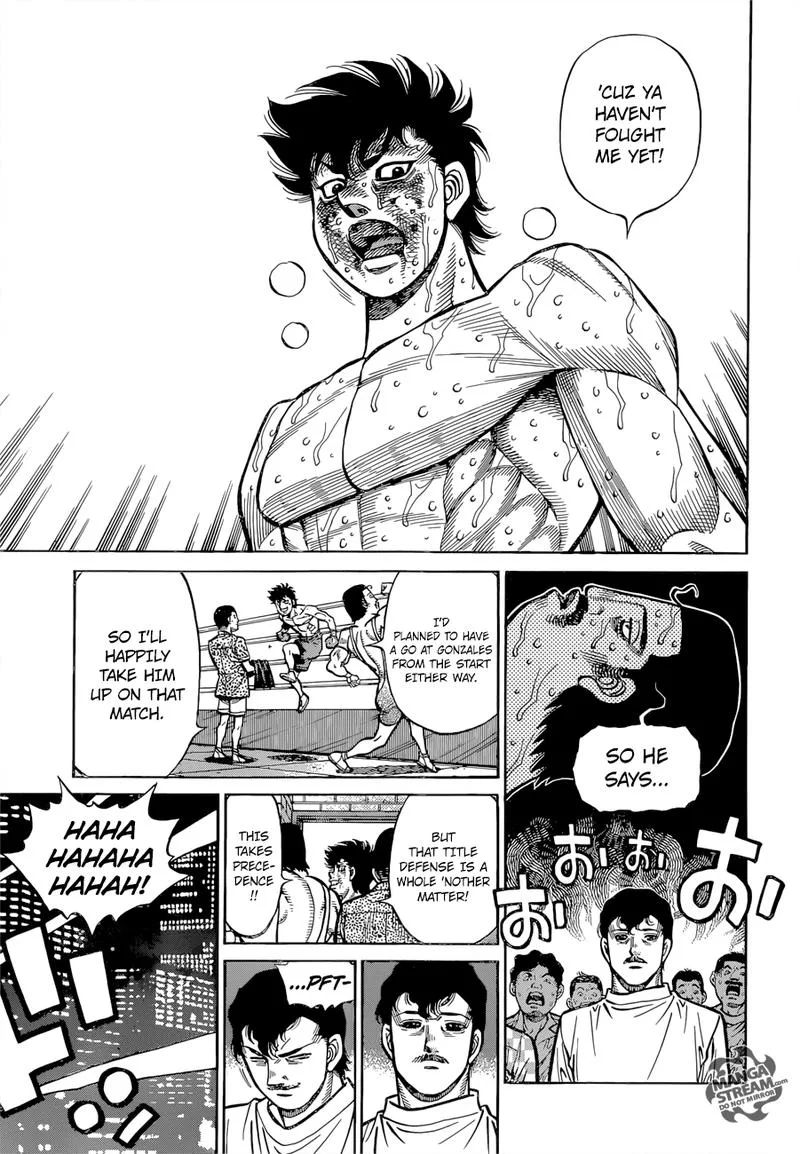 Hajime no Ippo Chapter 1275 page 14