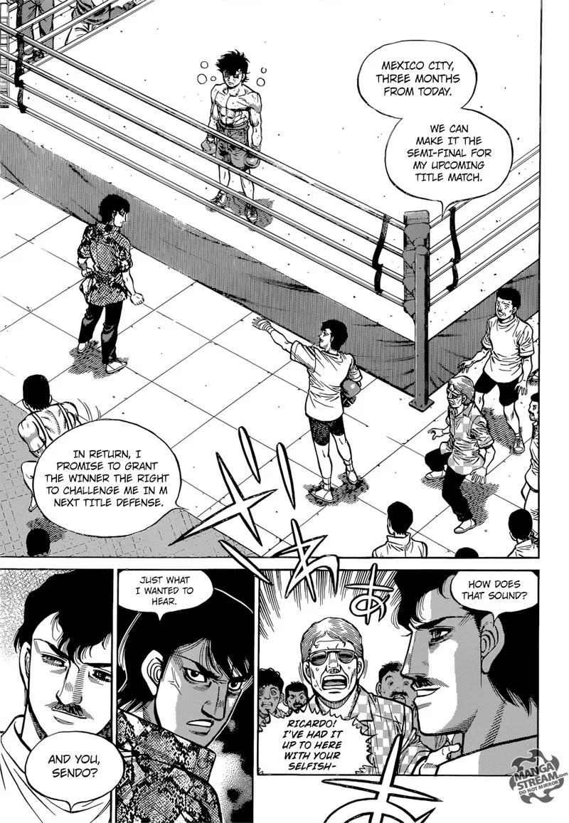 Hajime no Ippo Chapter 1275 page 12