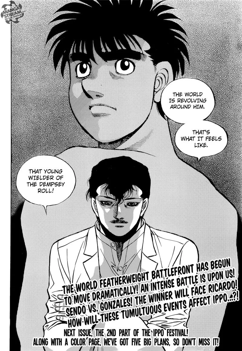 Hajime no Ippo Chapter 1275 page 19