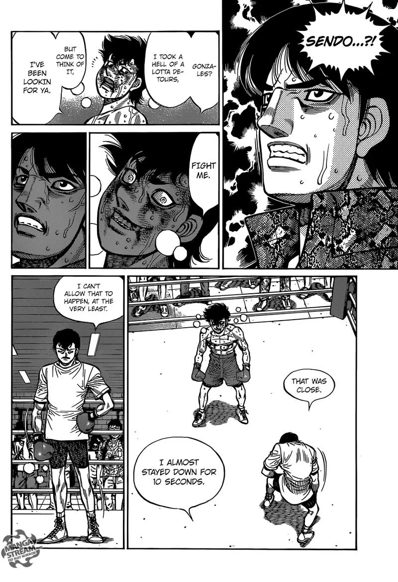 Hajime no Ippo Chapter 1275 page 7