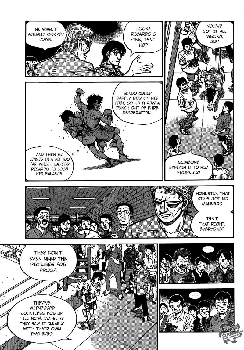 Hajime no Ippo Chapter 1275 page 8