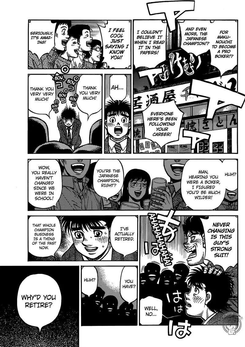 Hajime no Ippo Chapter 1276 page 11