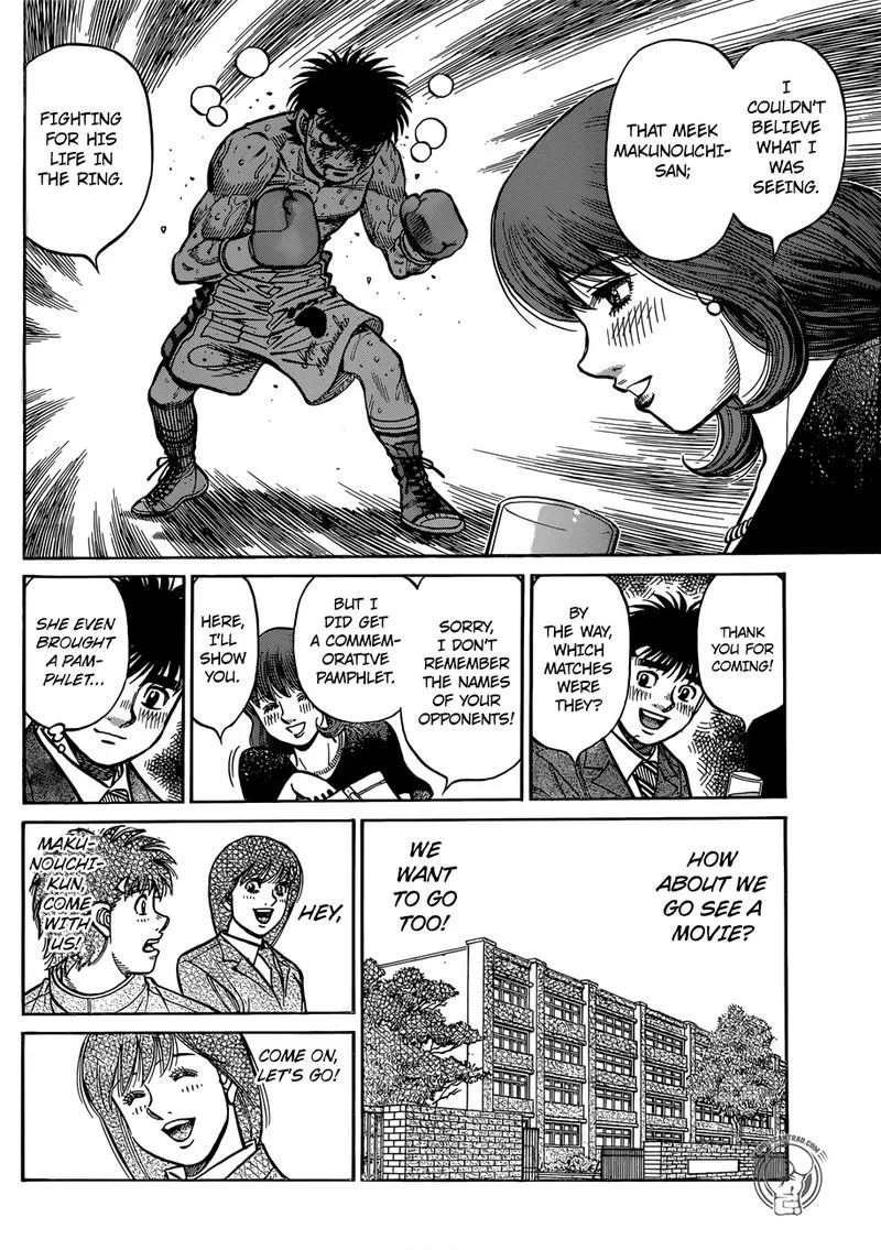 Hajime no Ippo Chapter 1276 page 14