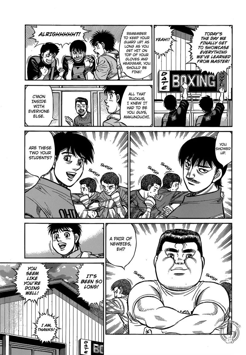 Hajime no Ippo Chapter 1277 page 3
