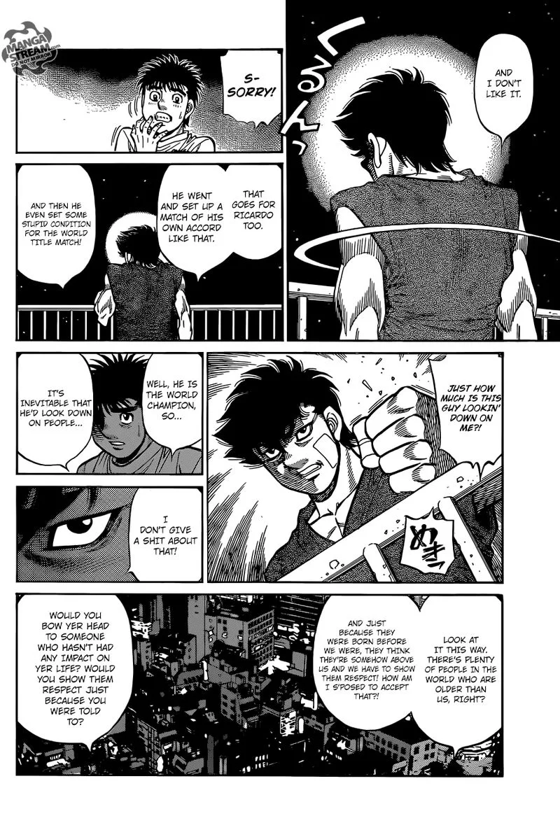 Hajime no Ippo Chapter 1278 page 15