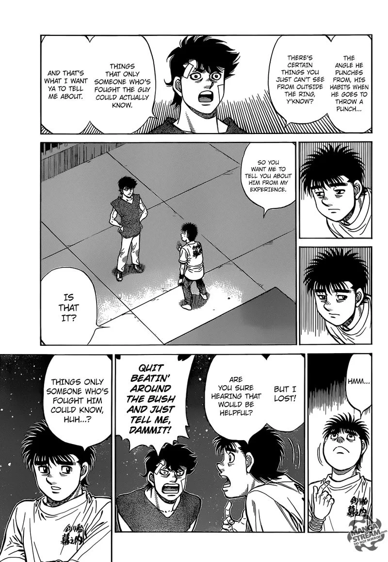 Hajime no Ippo Chapter 1279 page 3