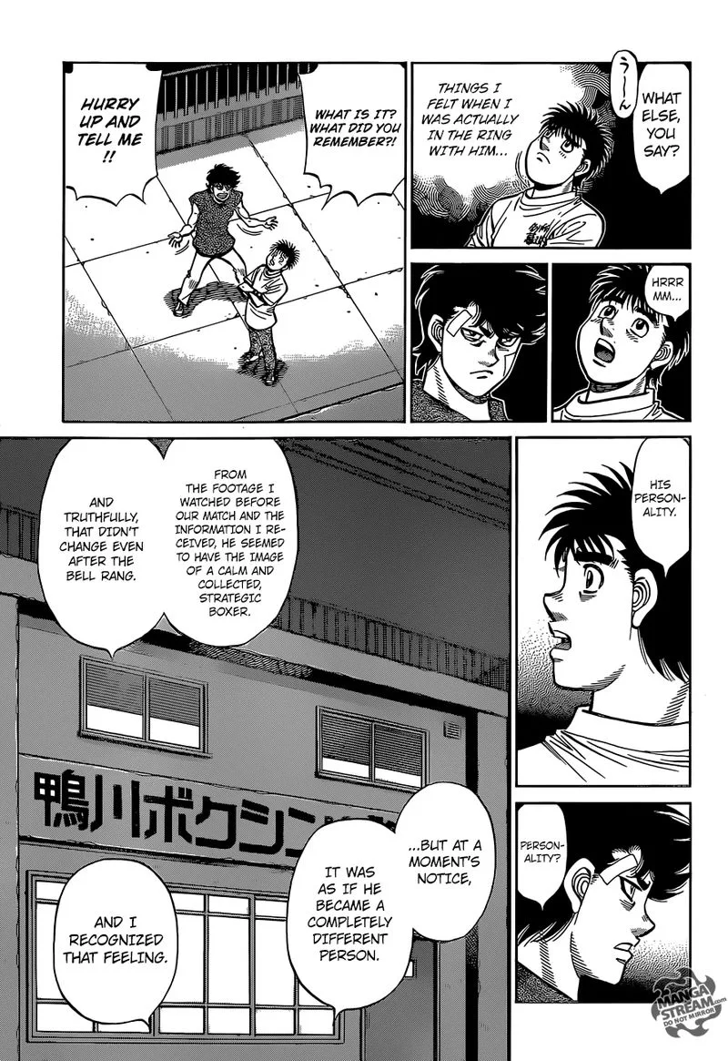 Hajime no Ippo Chapter 1279 page 5