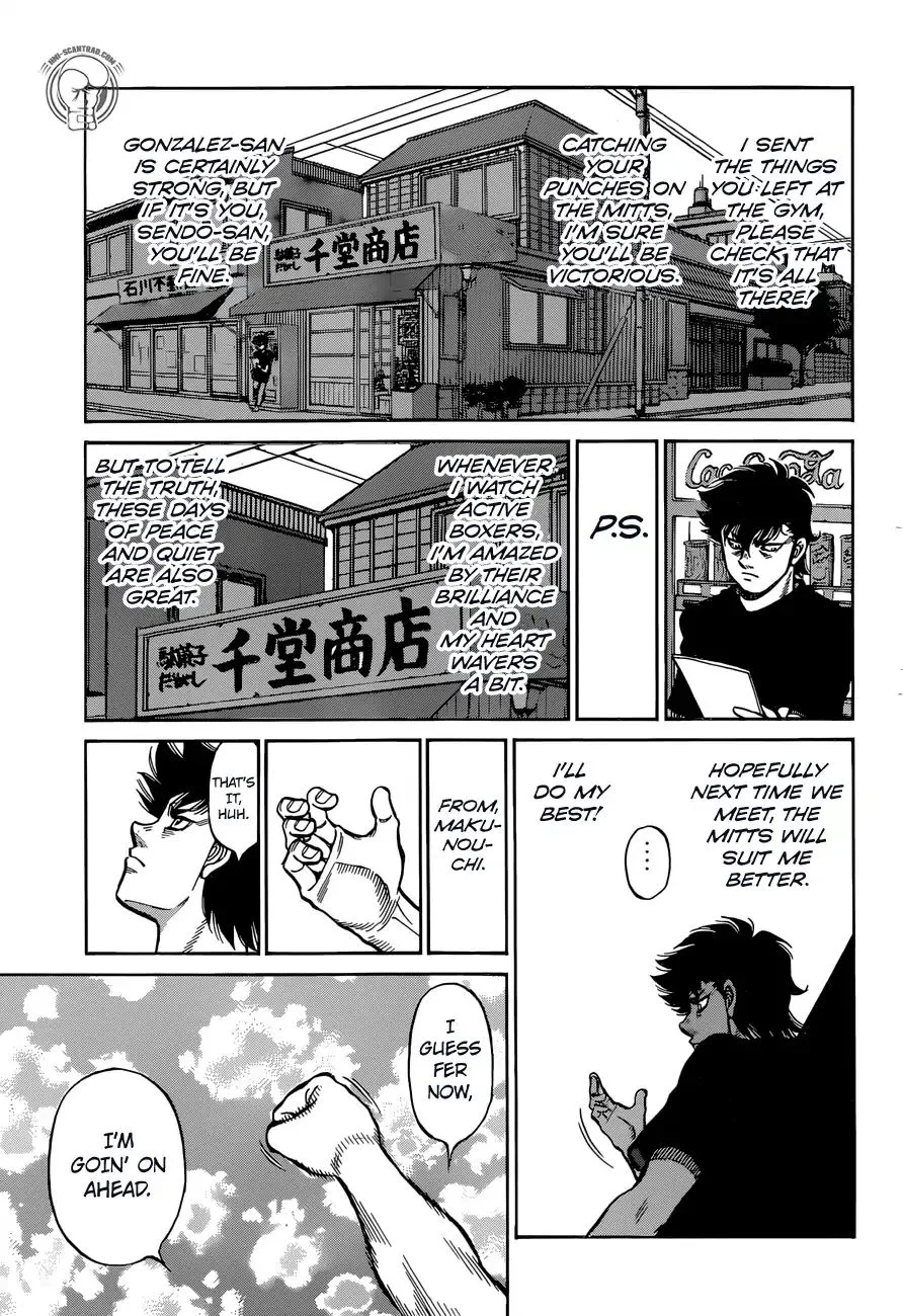 Hajime no Ippo Chapter 1280 page 16