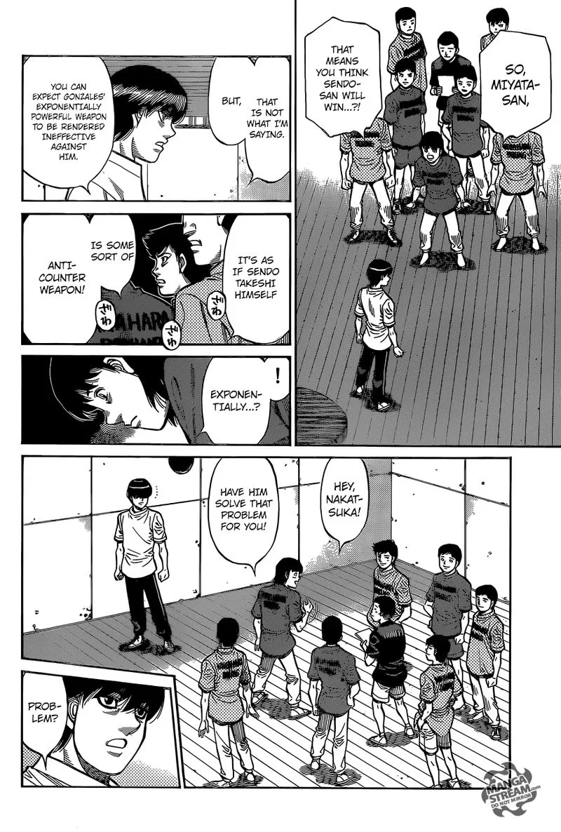 Hajime no Ippo Chapter 1281 page 6