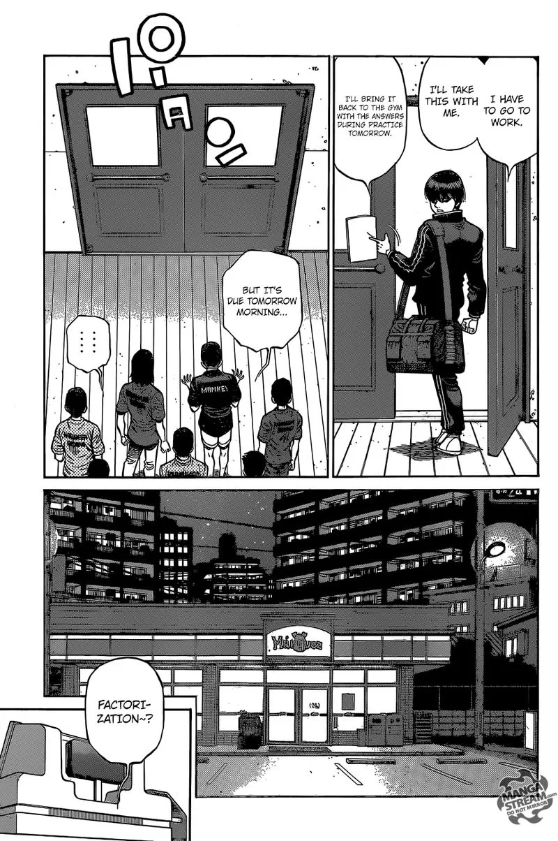 Hajime no Ippo Chapter 1281 page 9