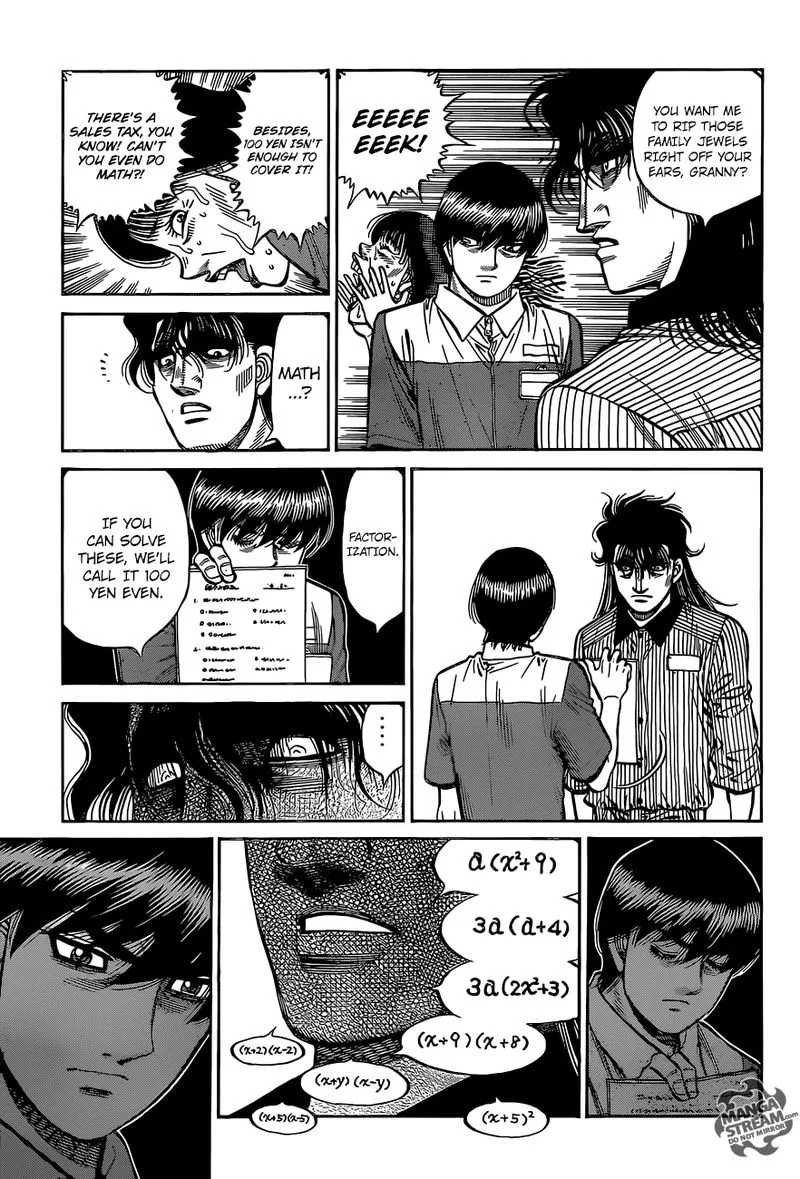 Hajime no Ippo Chapter 1281 page 13