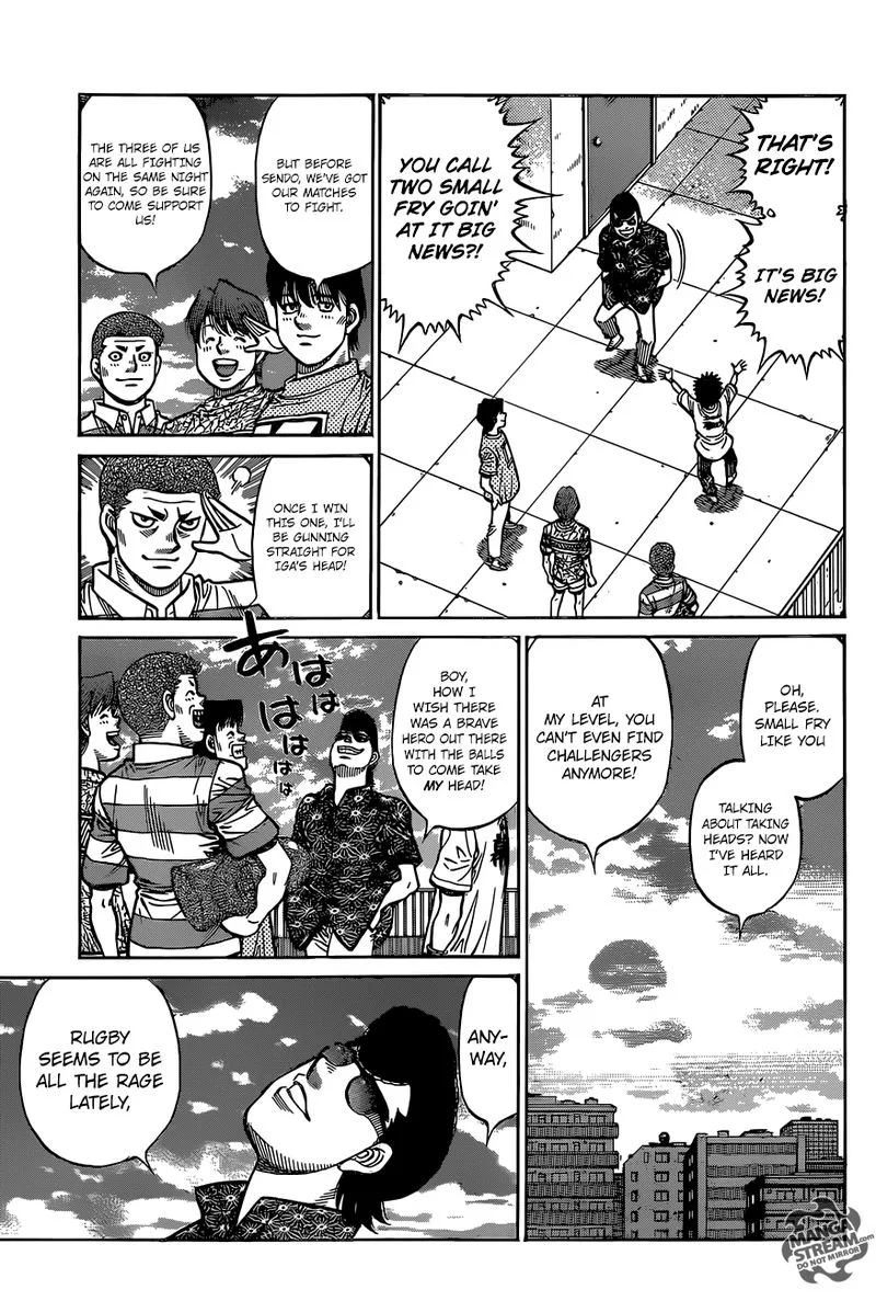 Hajime no Ippo Chapter 1281 page 17
