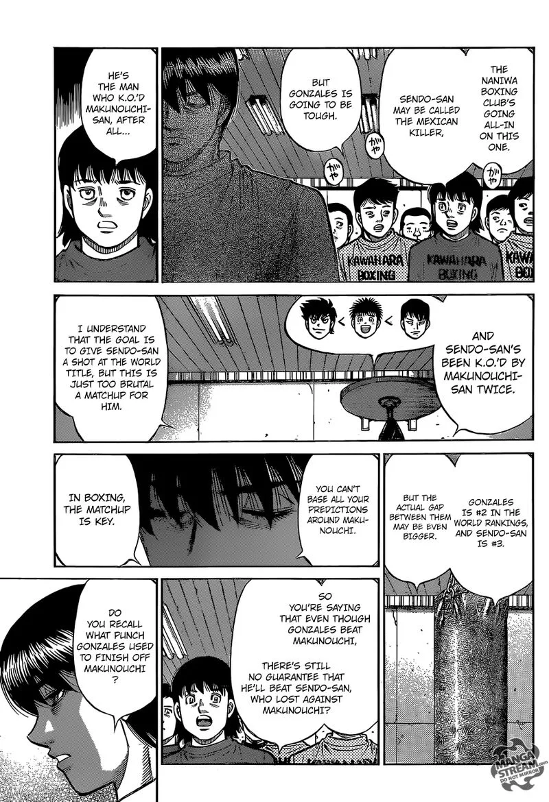 Hajime no Ippo Chapter 1281 page 3