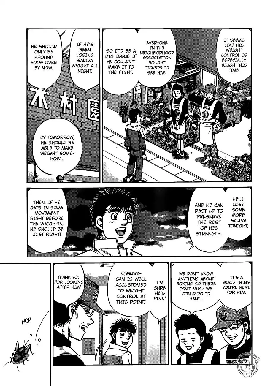 Hajime no Ippo Chapter 1283 page 3