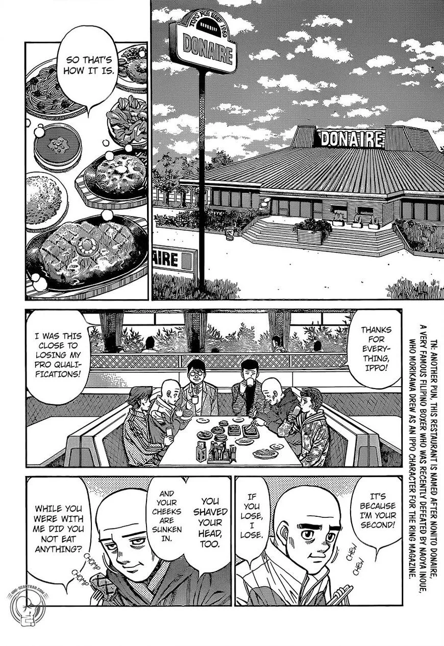 Hajime no Ippo Chapter 1284 page 16