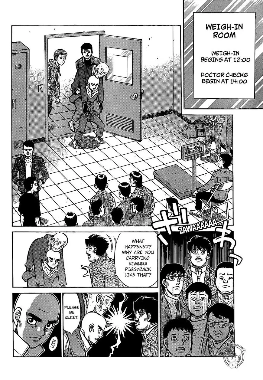 Hajime no Ippo Chapter 1284 page 6