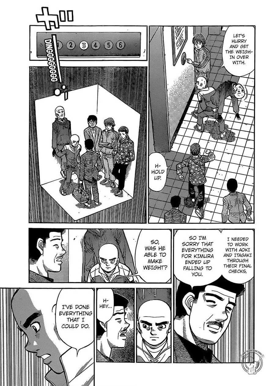 Hajime no Ippo Chapter 1284 page 5