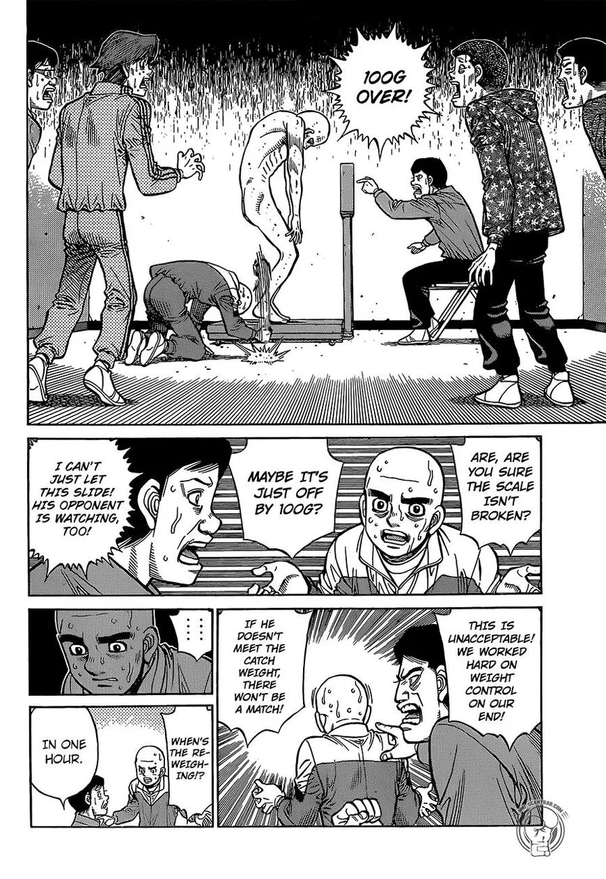 Hajime no Ippo Chapter 1284 page 8