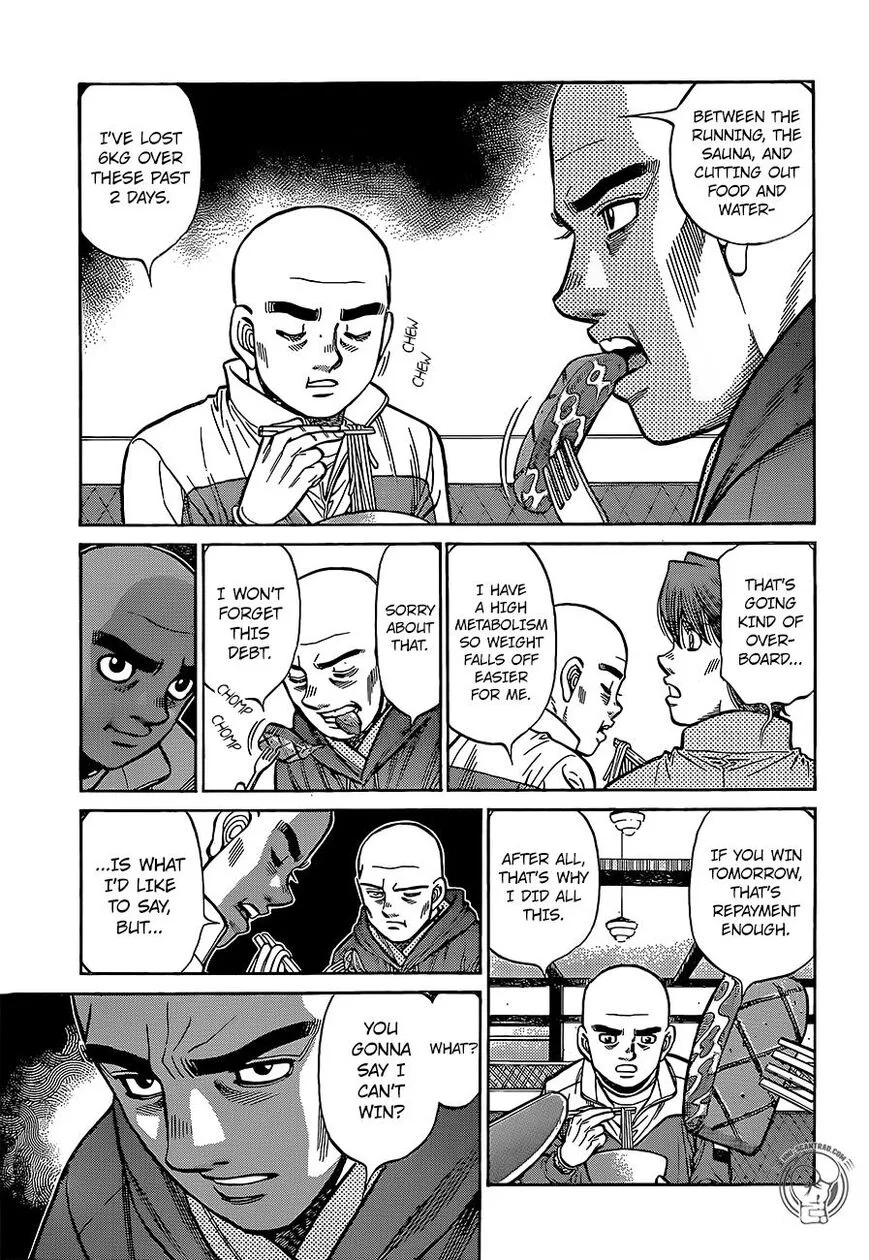 Hajime no Ippo Chapter 1284 page 17