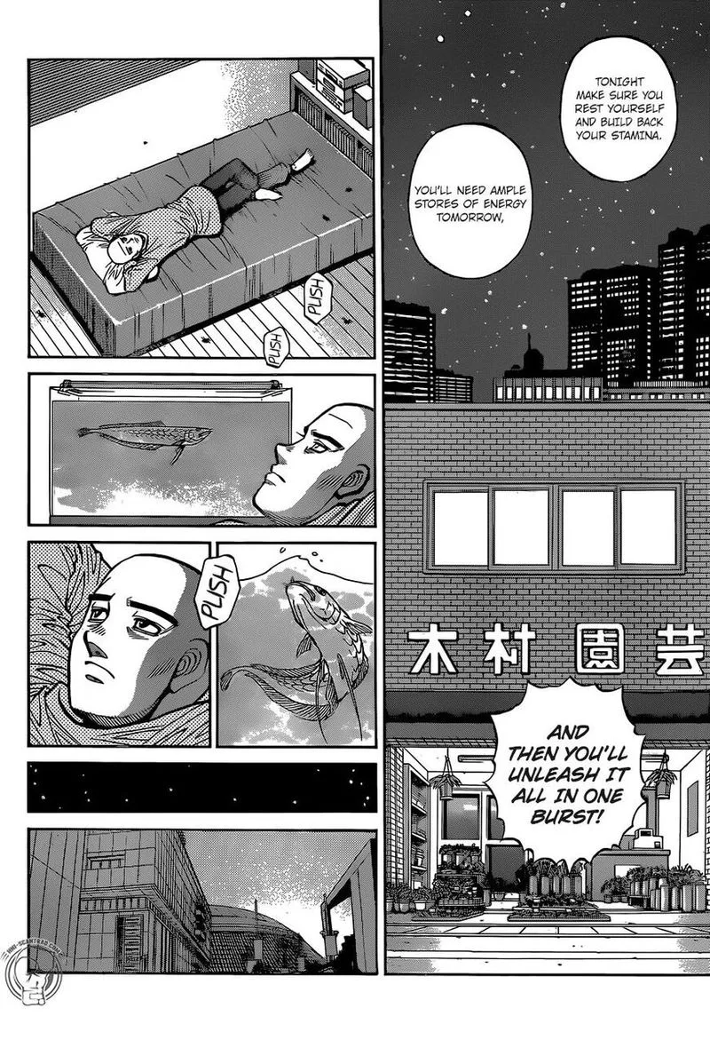 Hajime no Ippo Chapter 1285 page 6