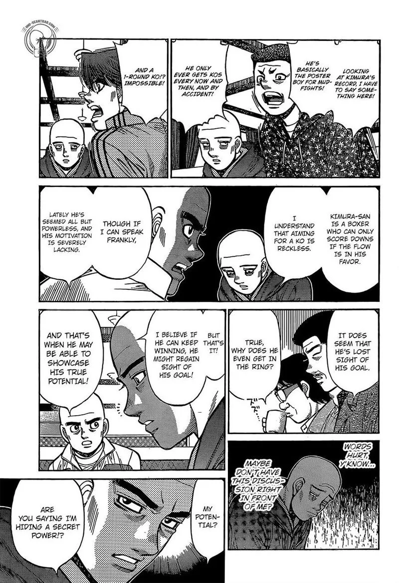 Hajime no Ippo Chapter 1285 page 3
