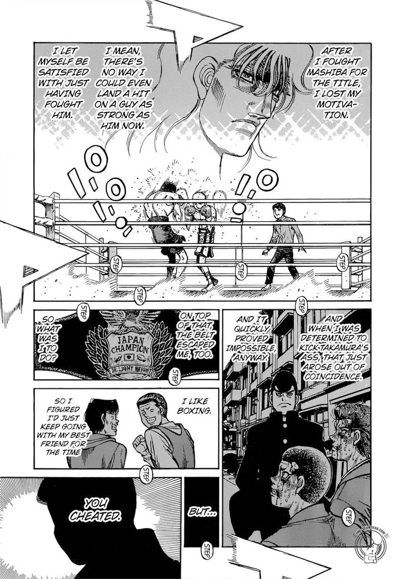Hajime no Ippo Chapter 1286 page 13