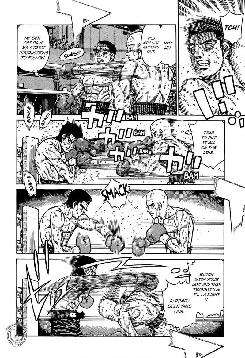 Hajime no Ippo Chapter 1286 page 16