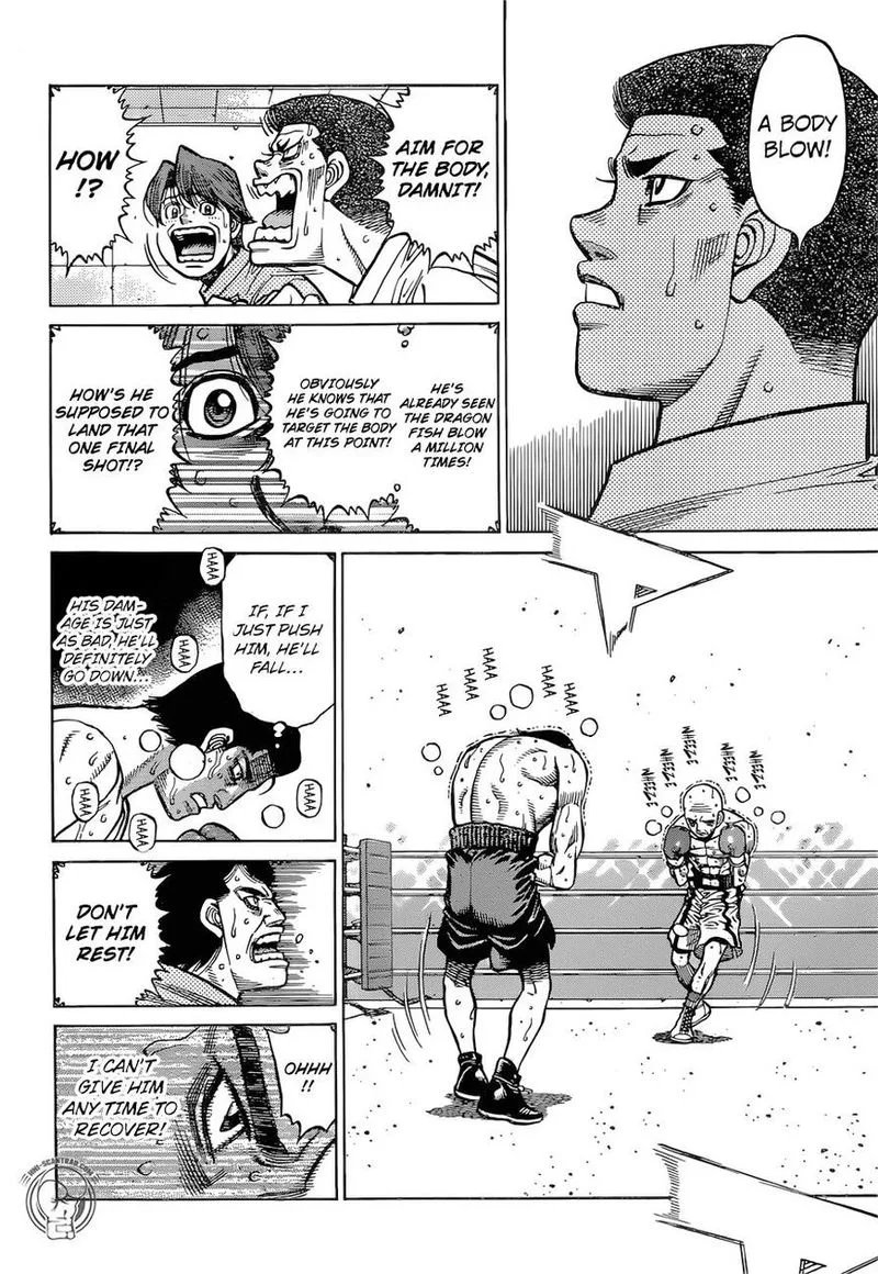 Hajime no Ippo Chapter 1288 page 16