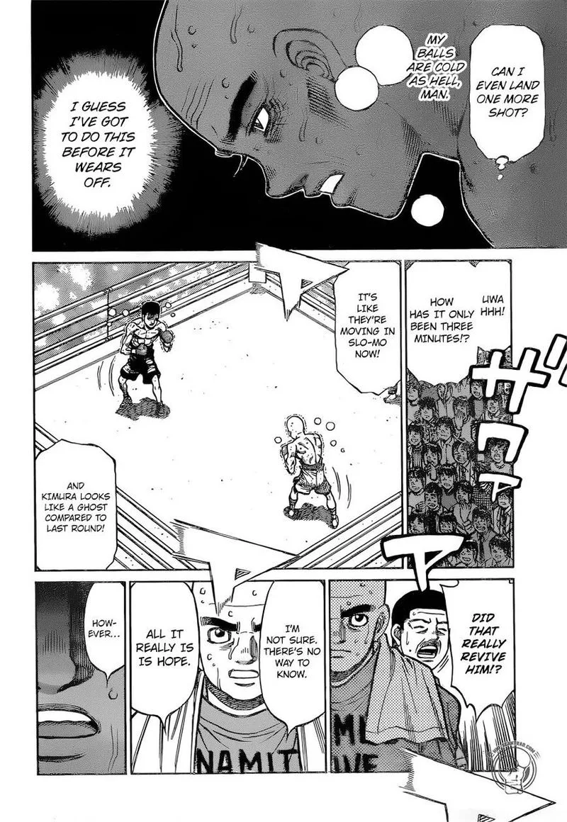 Hajime no Ippo Chapter 1288 page 14