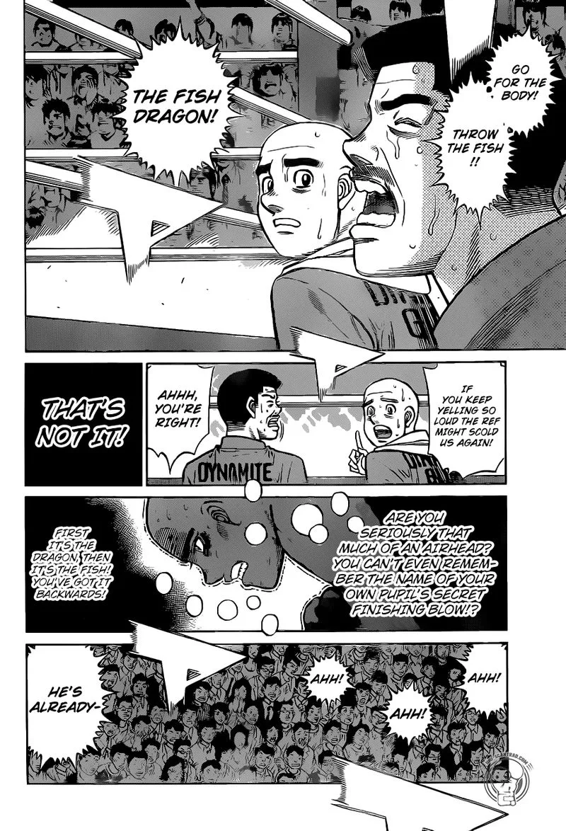 Hajime no Ippo Chapter 1289 page 2