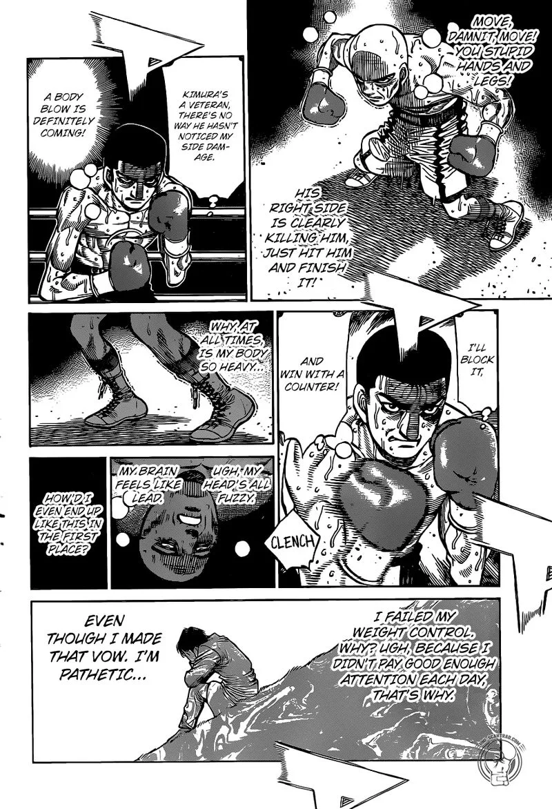Hajime no Ippo Chapter 1289 page 6