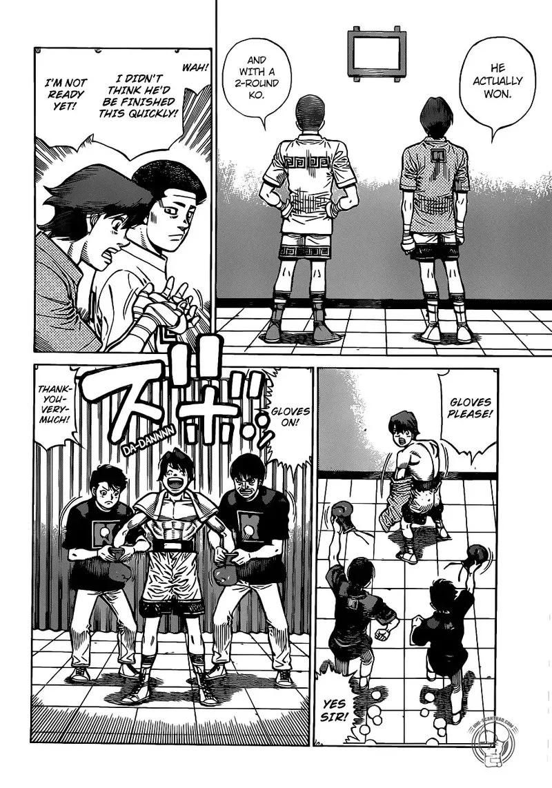 Hajime no Ippo Chapter 1290 page 2