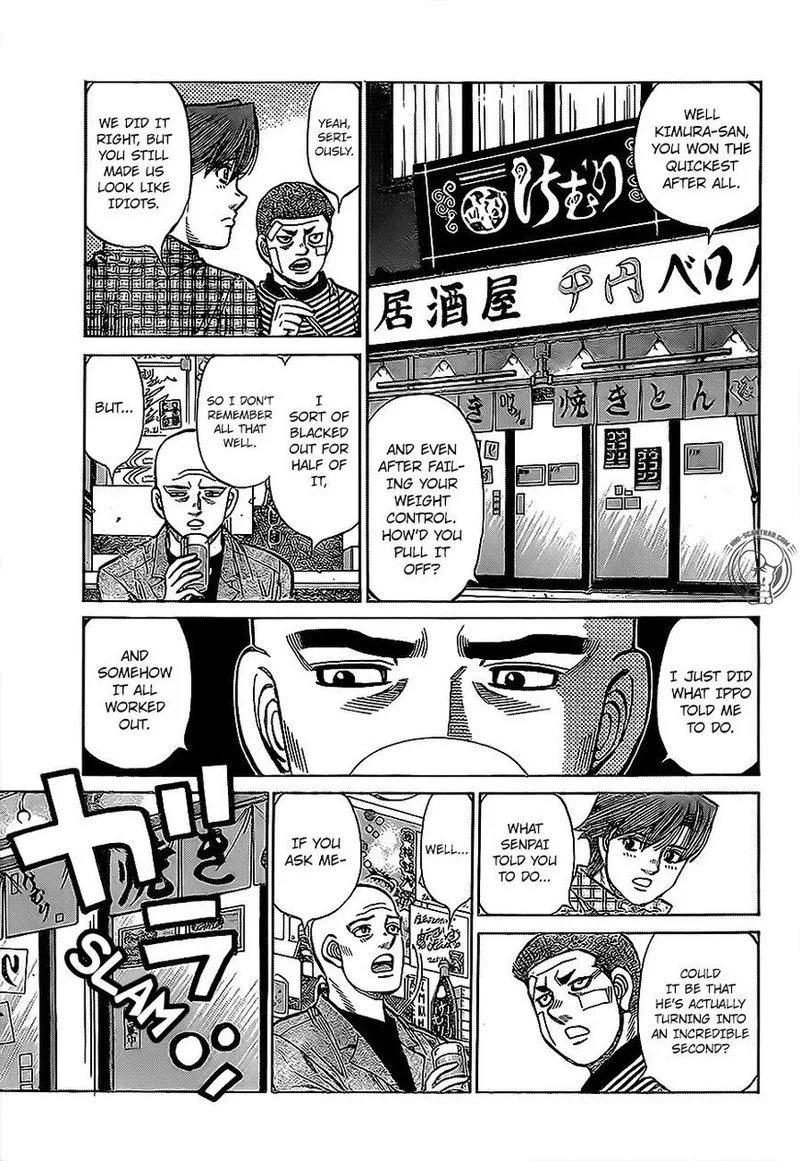 Hajime no Ippo Chapter 1291 page 3
