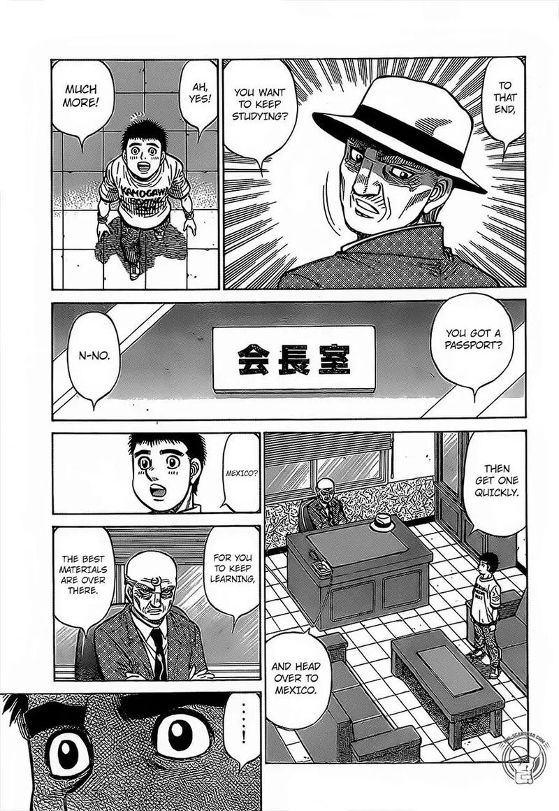 Hajime no Ippo Chapter 1291 page 14