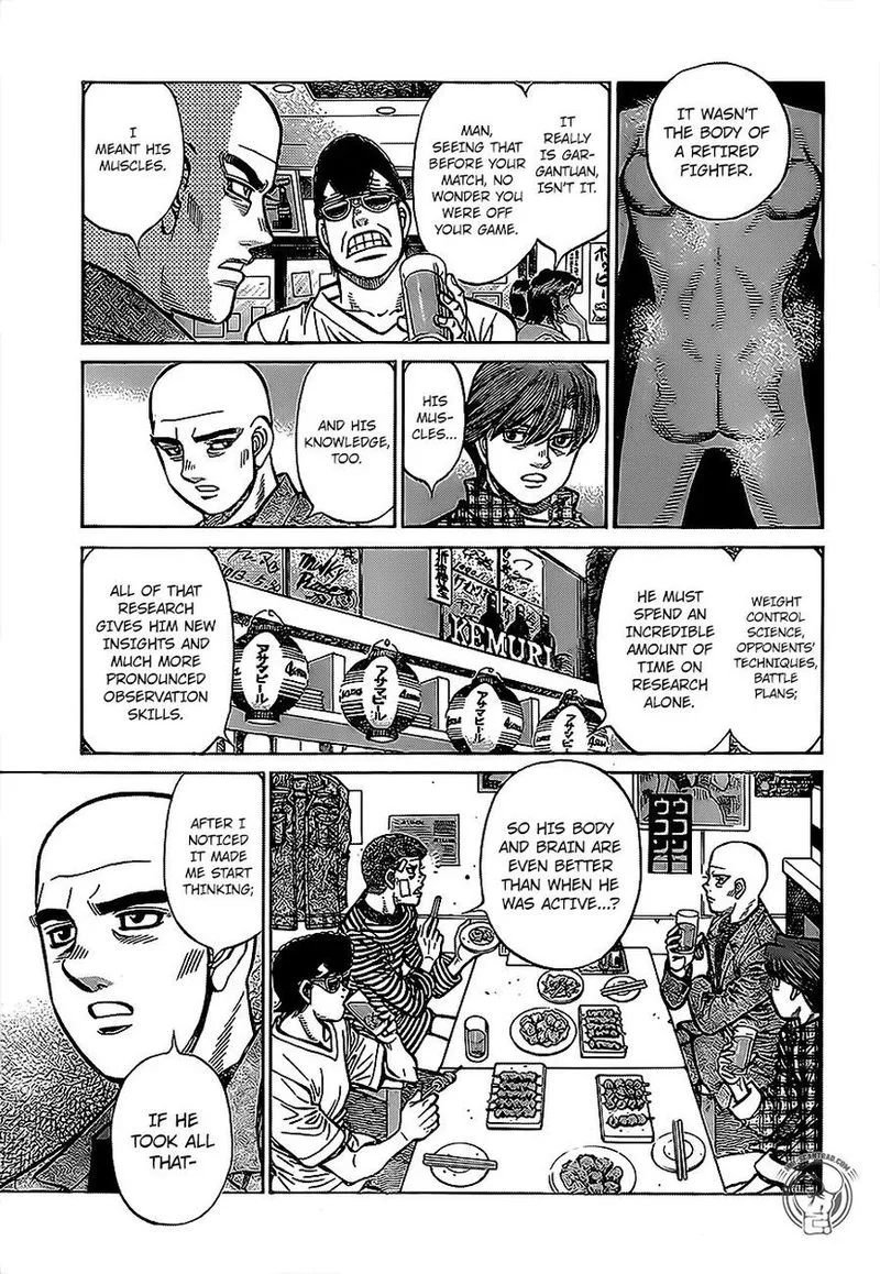 Hajime no Ippo Chapter 1291 page 7