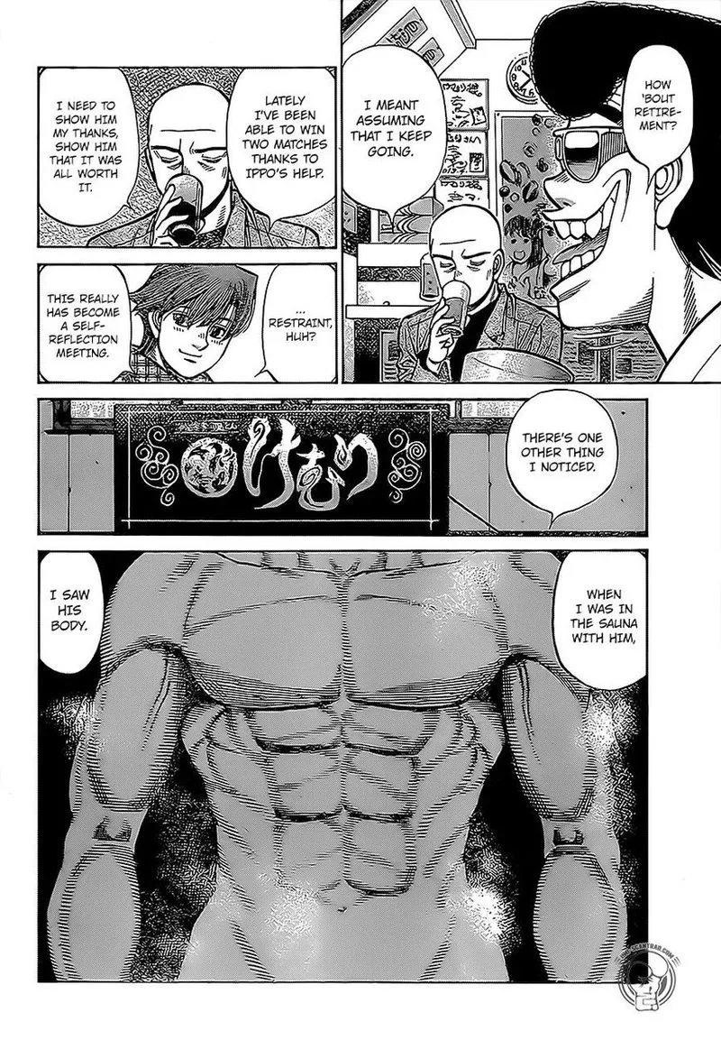 Hajime no Ippo Chapter 1291 page 6