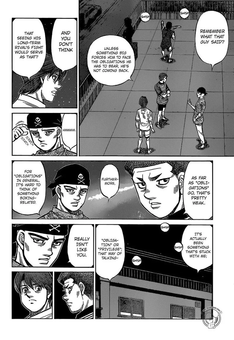 Hajime no Ippo Chapter 1292 page 6