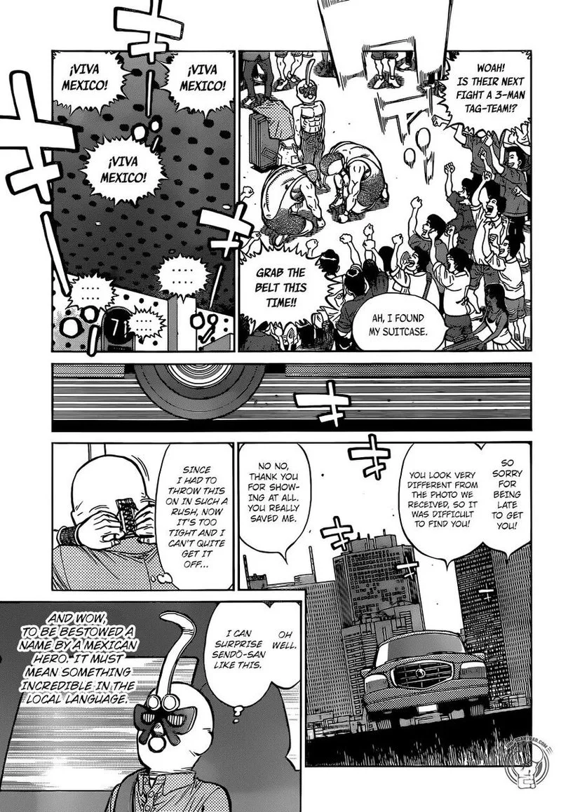 Hajime no Ippo Chapter 1292 page 17